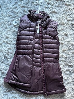 Lululemon Women's Quilted Puffer Vest in Deep Plum